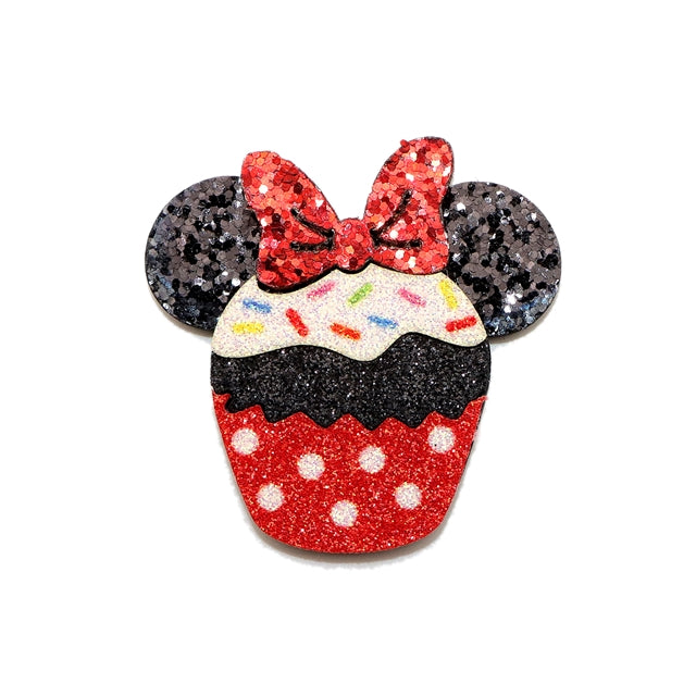 Mouse Glitter Resin 5 piece set FeeFiFauxLeather