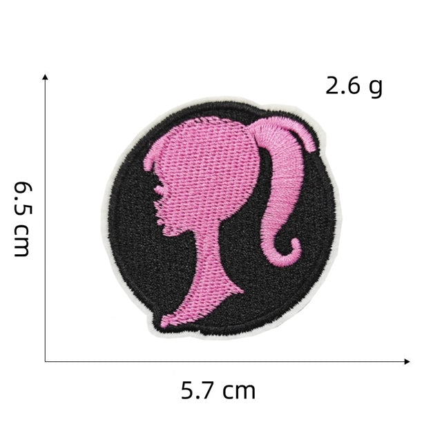 Fashion Doll Embroidery Patch