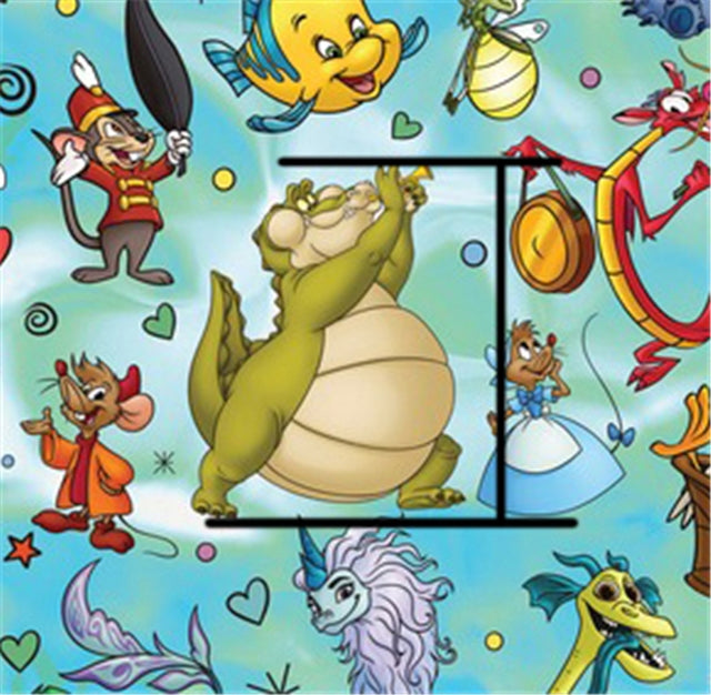 Sidekicks Printed Faux Leather Sheet FeeFiFauxLeather