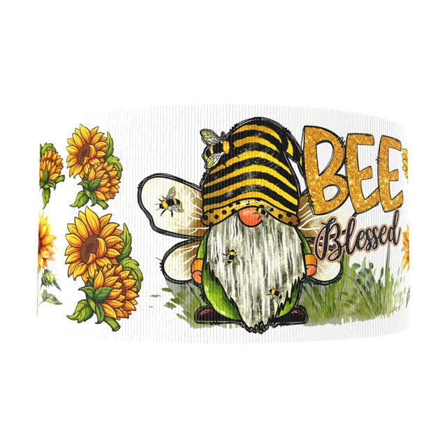 Bee 1 Yard Printed Grosgrain Ribbon