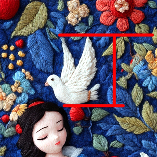 Princess Printed Faux Leather Sheet FeeFiFauxLeather