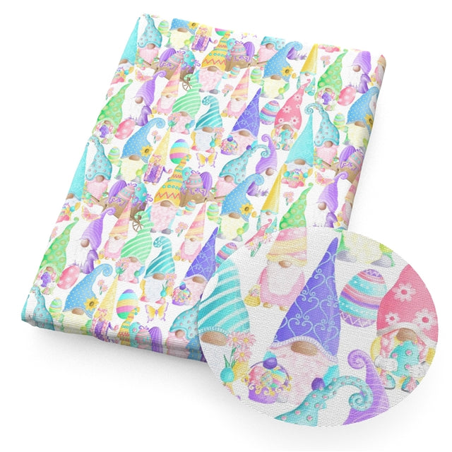 Easter Gnomes Textured Liverpool/ Bullet Fabric