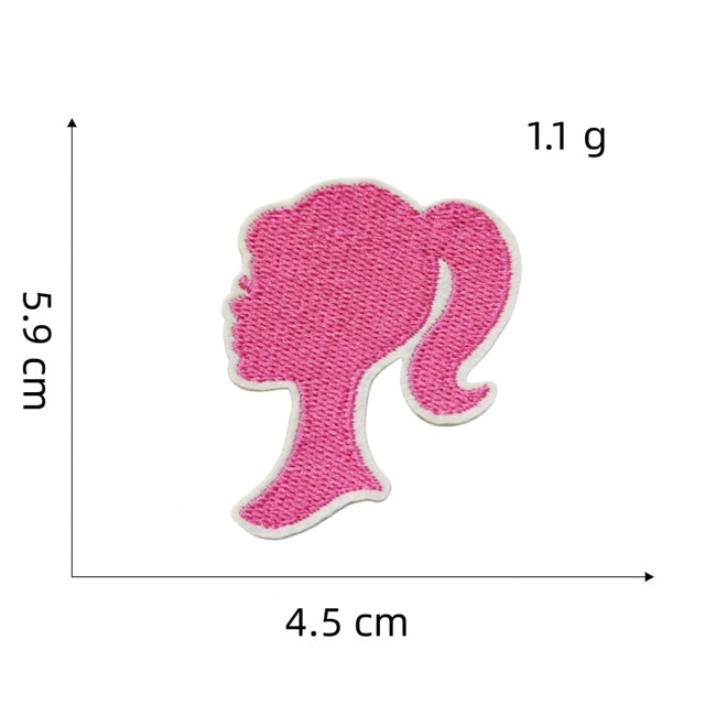 Fashion Doll Embroidery Patch