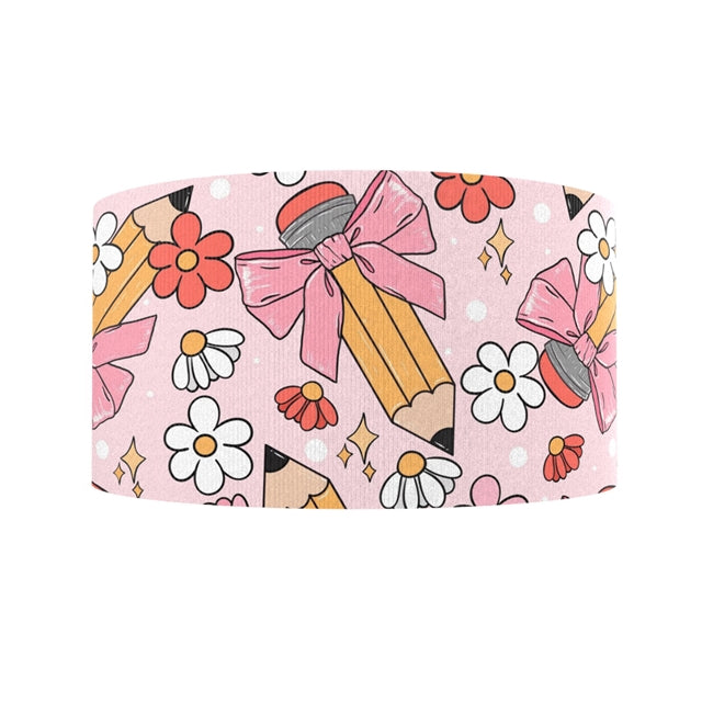 Back To School 1 Yard Printed Grosgrain Ribbon