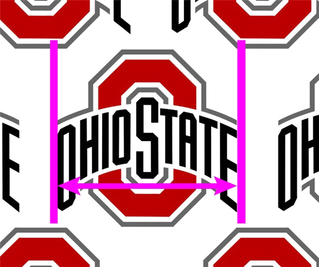 Buckeyes Printed Fabric FeeFiFauxLeather