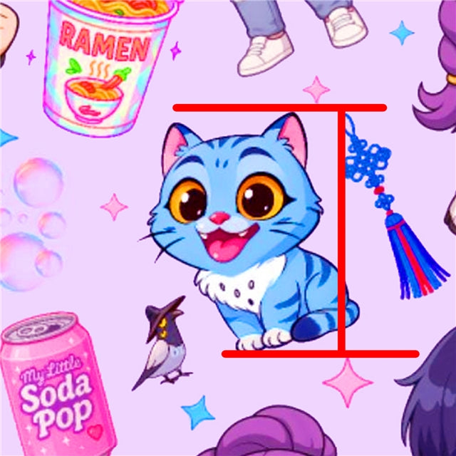 K-Pop Huntrix Faux Leather Sheet – Cartoon Character Smooth Material for DIY Accessories FeeFiFauxLeather