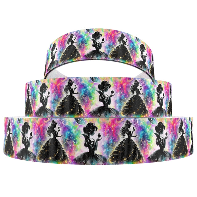 Princesses 1 Yard Printed Grosgrain Ribbon