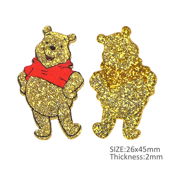 Winnie The Pooh Glitter Resin 5 piece set