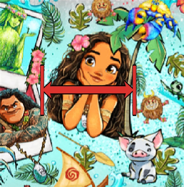 Ocean Princess Printed Fabric FeeFiFauxLeather