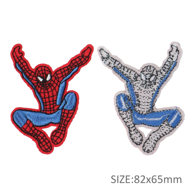 Spiderman Embroidery Patch FeeFiFauxLeather