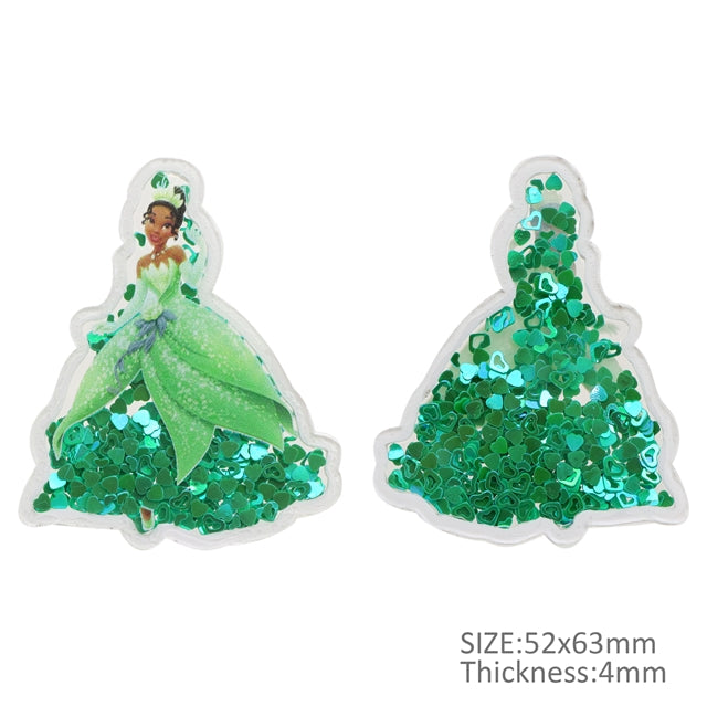 Tiana Princess Quicksand Sequin Resin