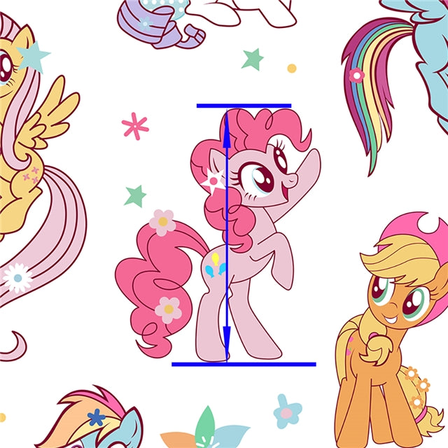 My Little Pony Printed Fabric FeeFiFauxLeather
