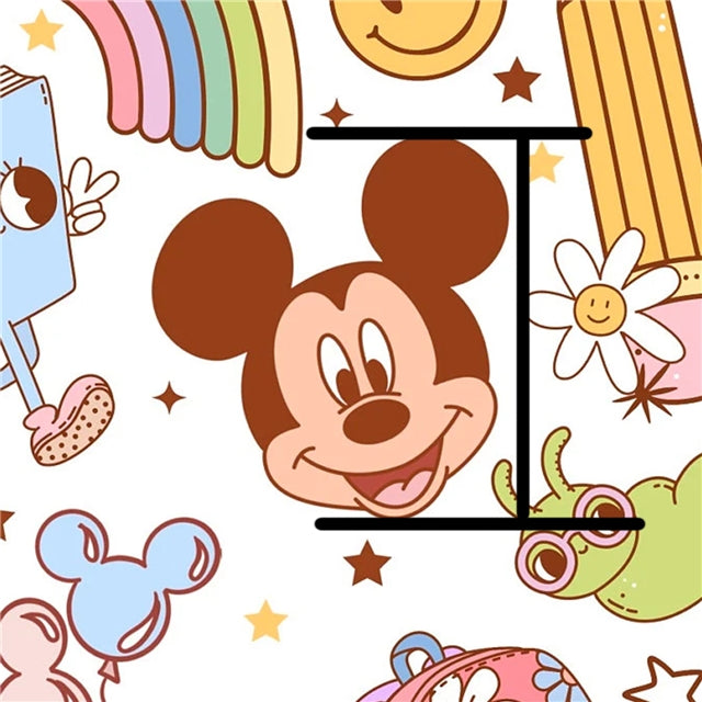 Mouse Bullet Printed Fabric FeeFiFauxLeather