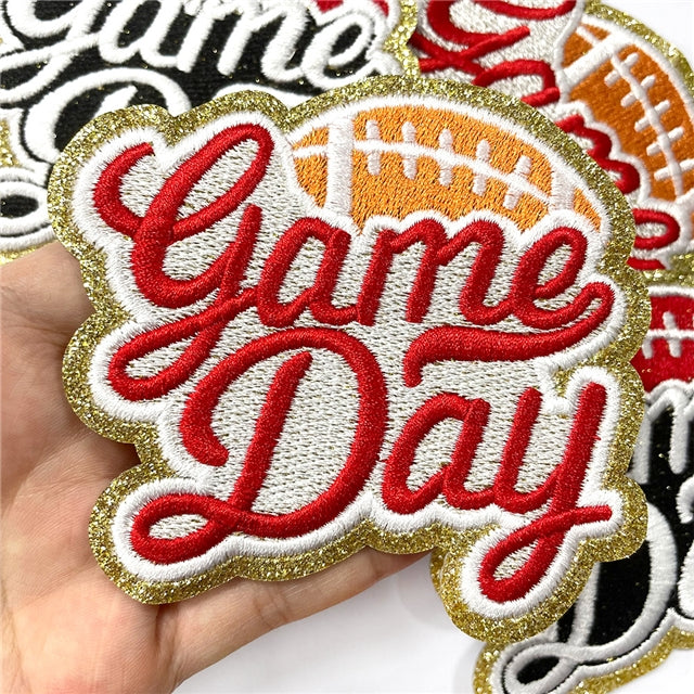 Football Embroidery Patch