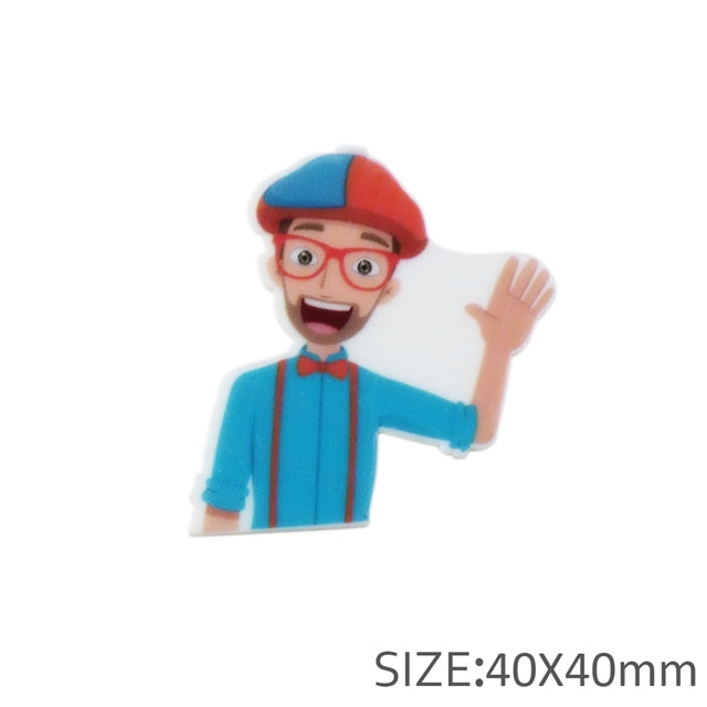 Blippi Resin 5 piece set FeeFiFauxLeather