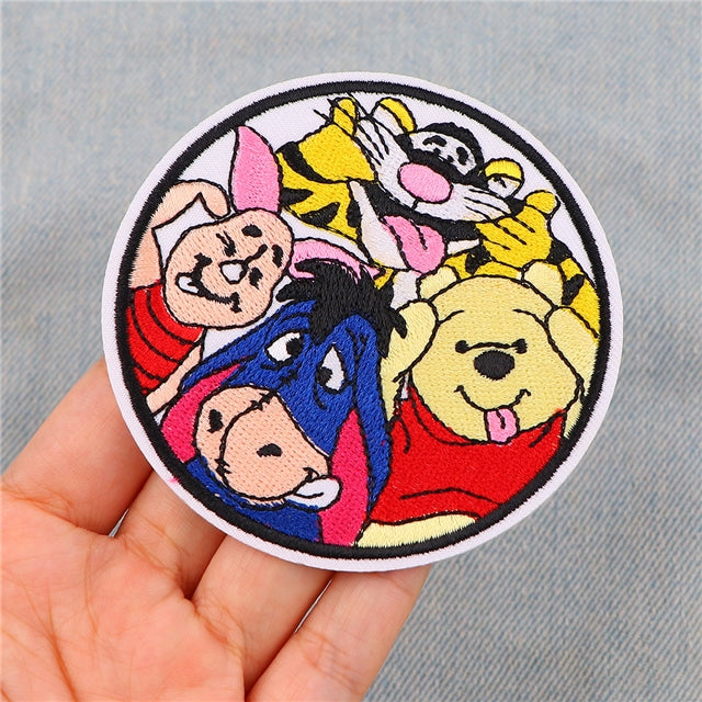 Characters Embroidery Patch