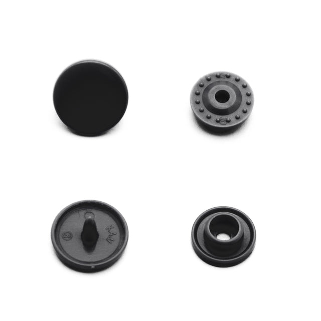 10 Pack Snap Buttons – Solid Color Snaps for Faux Leather Wallets, Purses, AirPod Holders & DIY Crafts FeeFiFauxLeather