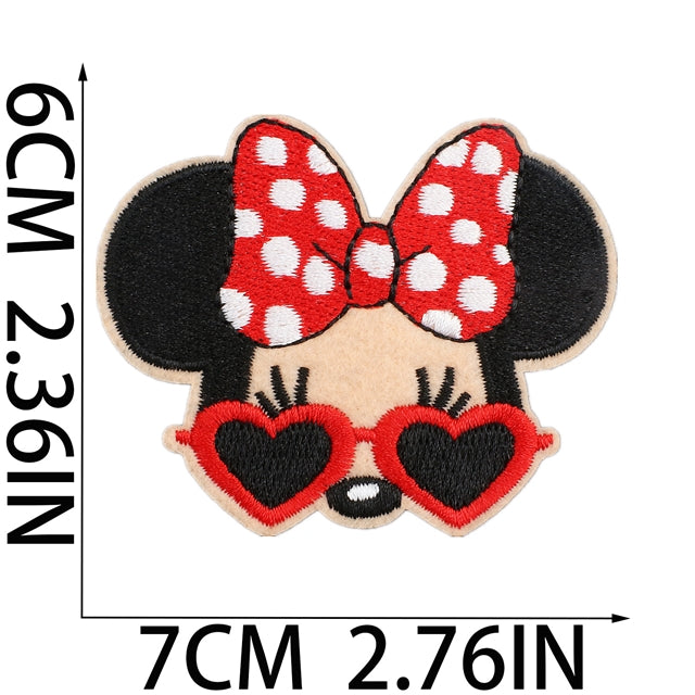 Mouse Embroidery Patch