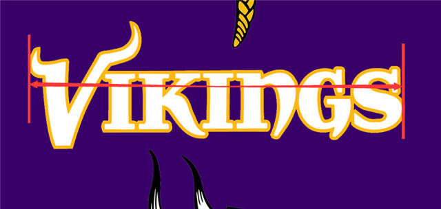 Vikings Football Faux Leather Sheet –Sports Material for DIY Accessories FeeFiFauxLeather