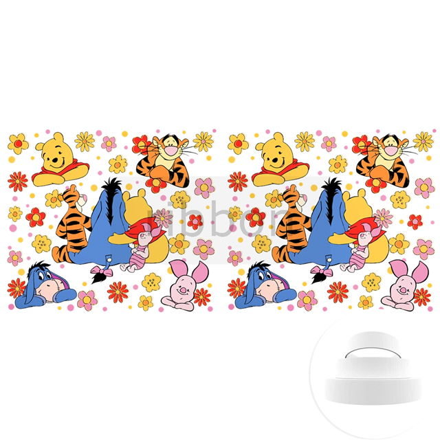 Honey Bear 1 Yard Printed Grosgrain Ribbon