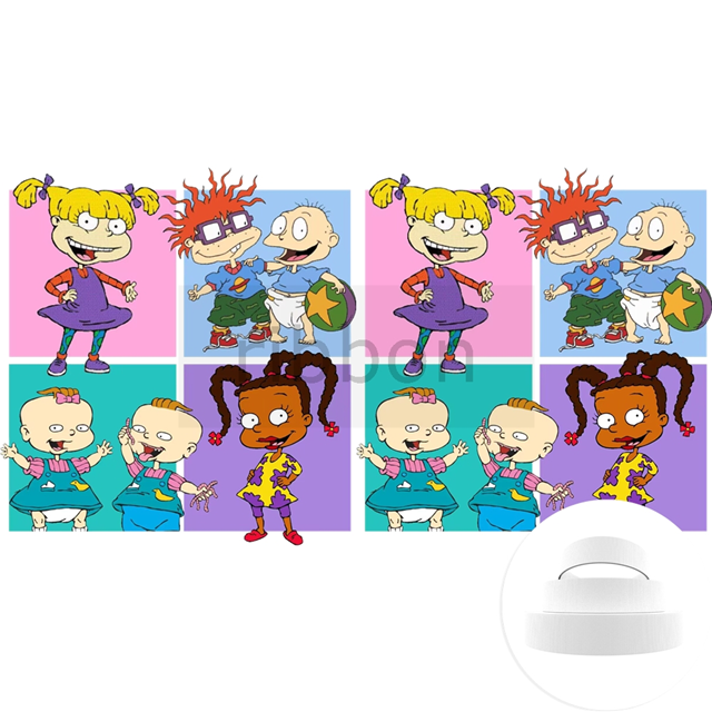 Rugrats 1 Yard Printed Grosgrain Ribbon