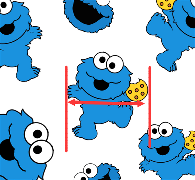 Cookie Monster Litchi Faux Leather Sheet FeeFiFauxLeather