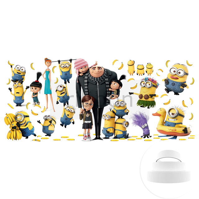 Minions 1 Yard Printed Grosgrain Ribbon