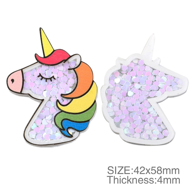 Unicorn Quicksand Sequin Resin