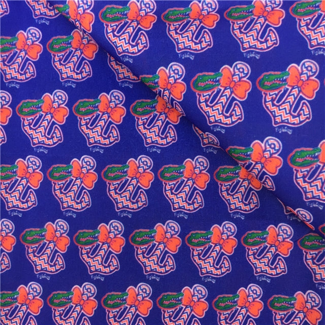 Gators Football Team Textured Liverpool/ Bullet Fabric