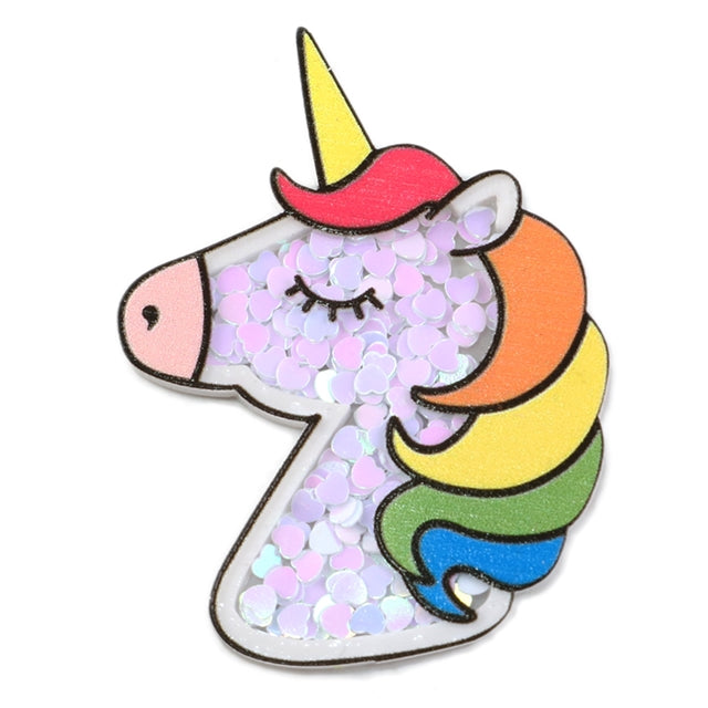 Unicorn Quicksand Sequin Resin