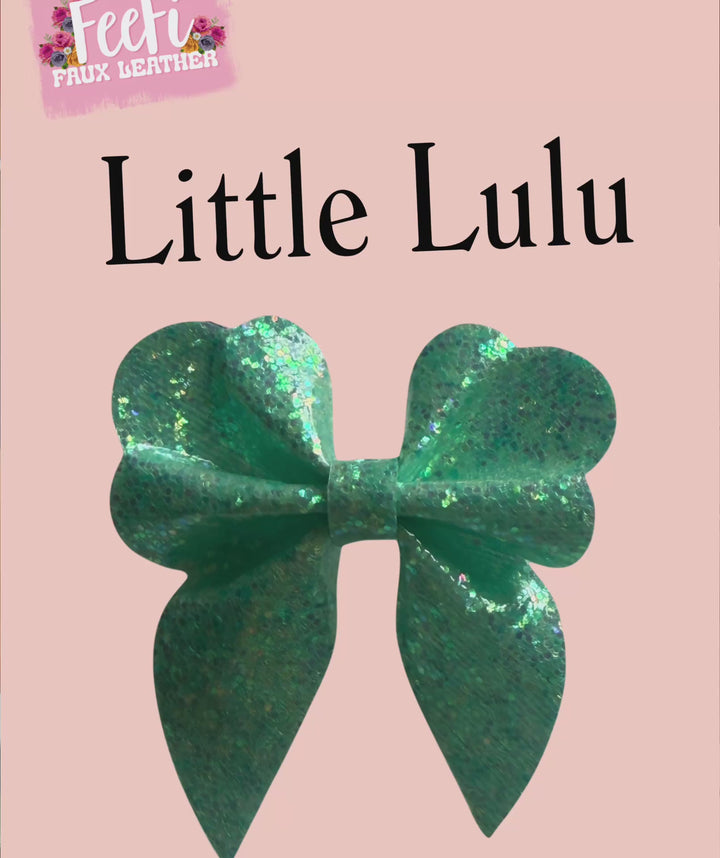 Little Lulu Bow Die for Making 3 Inch Pinch Hair Bows
