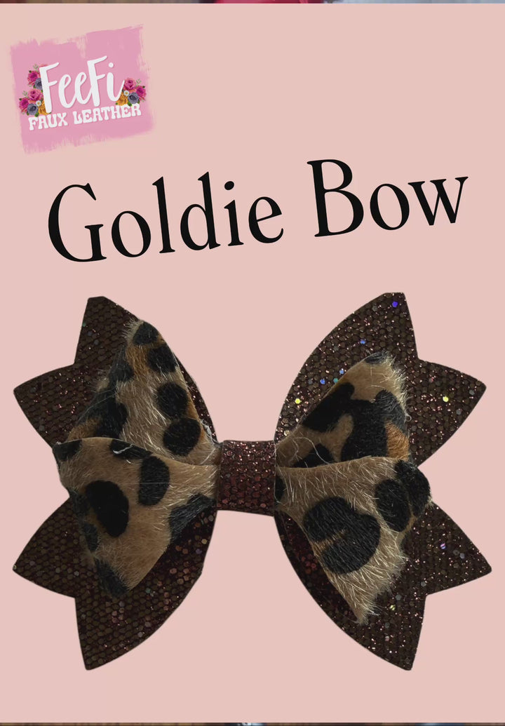 Goldie Bow Die for Making 4 Inch Hair Bows