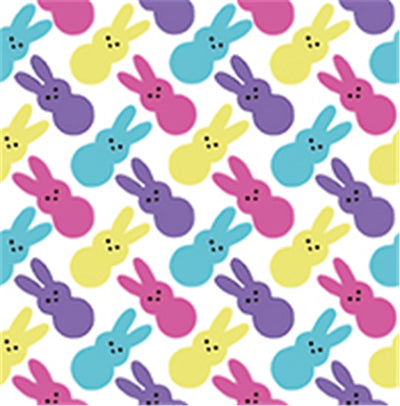Peeps Easter Rabbits Bullet Textured Liverpool Fabric