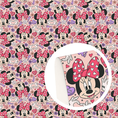 Minnie Valentine Textured Liverpool/ Bullet Fabric with a textured feel