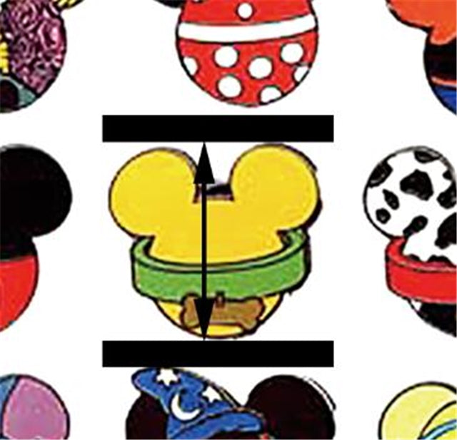 Mickey Characters Printed See Through Vinyl ,Clear, Transparent Vinyl Sheet