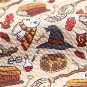 Harry Potter Textured Liverpool/ Bullet Fabric with a textured feel