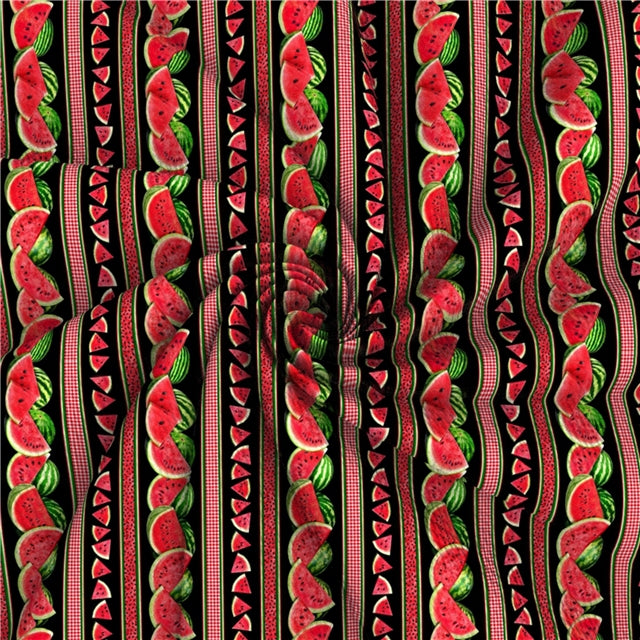 Watermelon Bullet Textured Liverpool Fabric