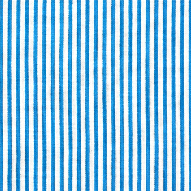 Blue and White Stripes Glitter Double Sided Faux Sheet