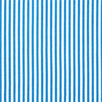 Blue and White Stripes Glitter Double Sided Pattern Faux Leather Sheet