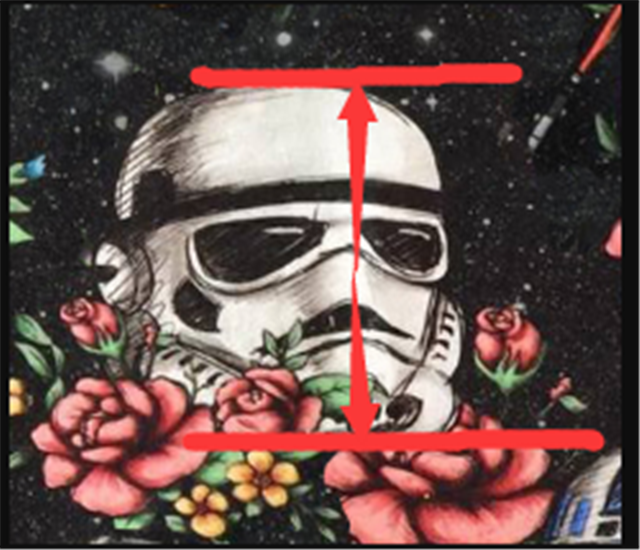 Star Wars Litchi Printed Faux Leather Sheet Litchi has a pebble like feel with bright colors