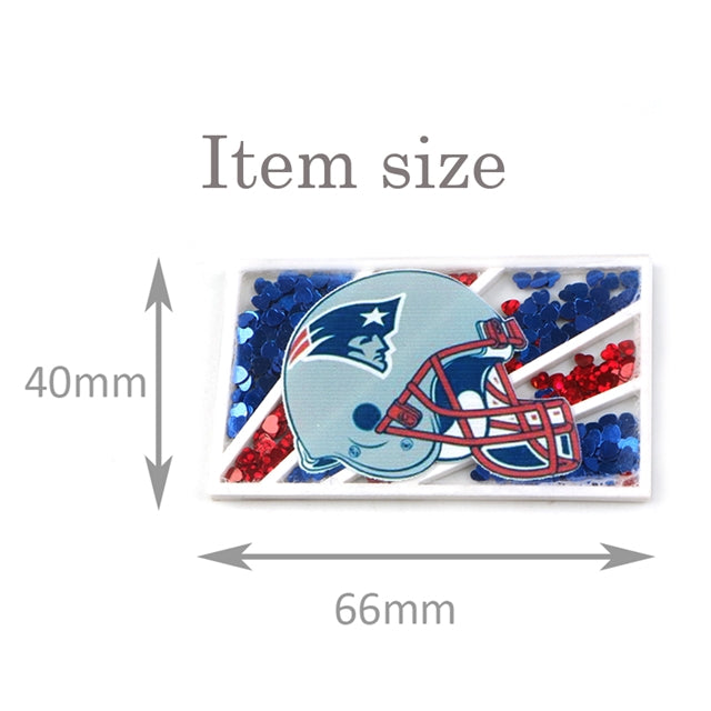 Buffalo Bills Quicksand Sequin Resin