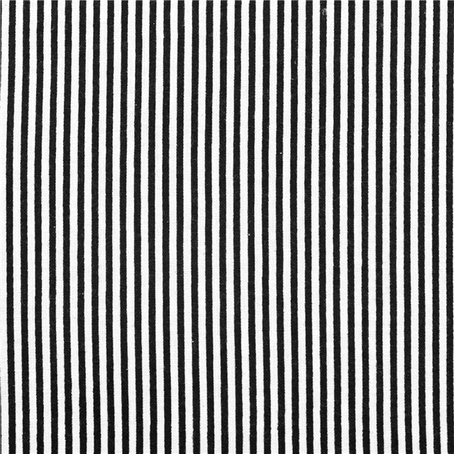 Black and White Stripes Glitter Double Sided Pattern Faux Leather Sheet