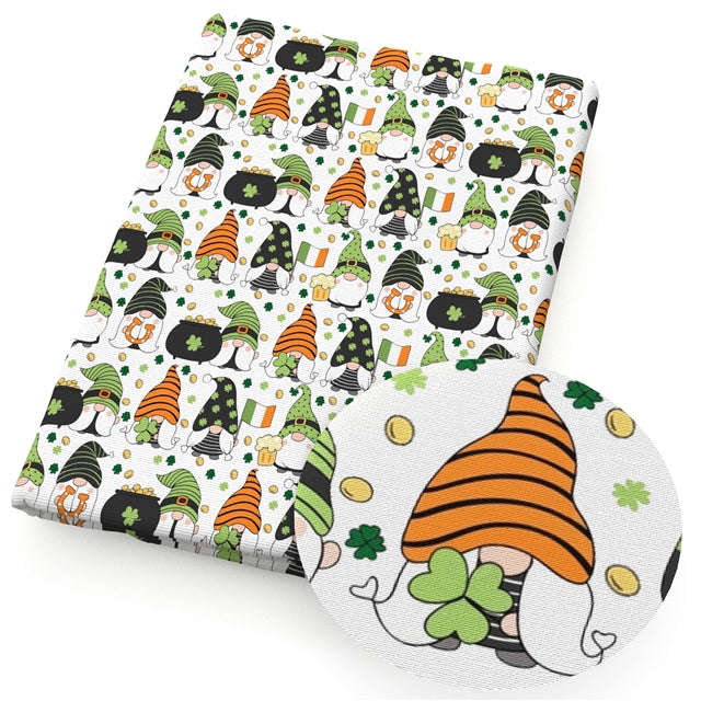 St Patrick’s Day Leprechaun Gnomes Liverpool/ Bullet Fabric