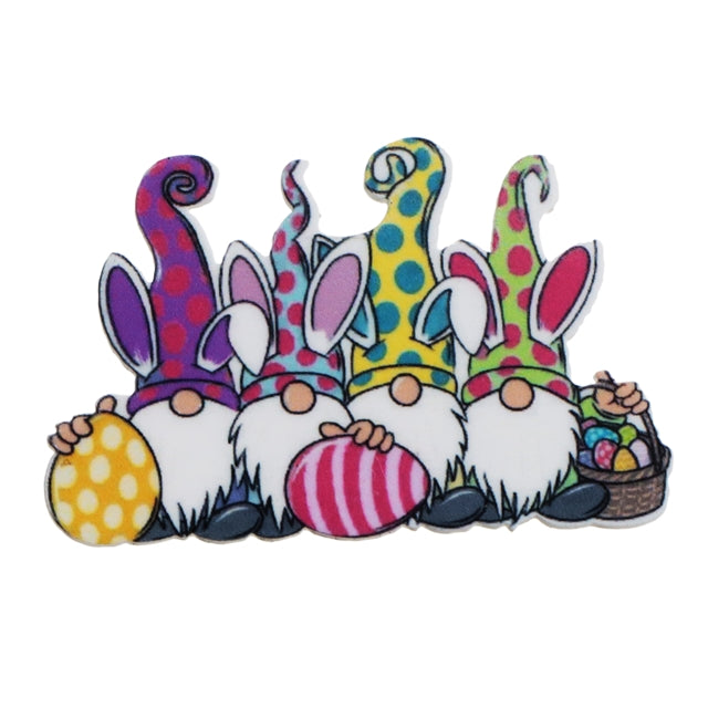 Easter Gnomes Resin 5 piece set
