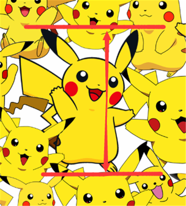 Pokemon Litchi Printed Faux Leather Sheet Litchi has a pebble like feel with bright colors