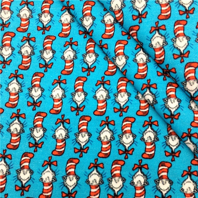 Dr Seuss Bullet Textured Liverpool Fabric