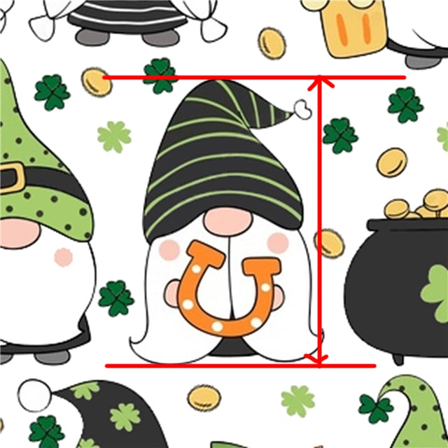 St Patrick’s Day Leprechaun Gnomes Liverpool/ Bullet Fabric