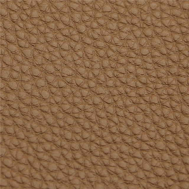 Solid Big Litchi Printed Faux Leather Sheet Litchi has a pebble like feel with bright colors