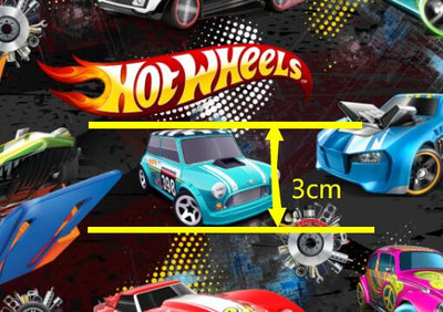 Hot Wheels Litchi Printed Faux Leather Sheet Litchi has a pebble like feel with bright colors