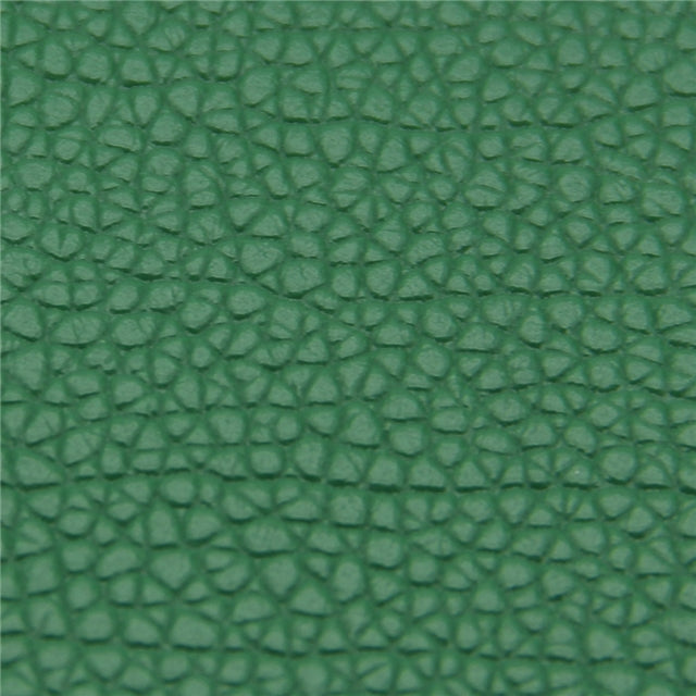 Solid Small Litchi Printed Faux Leather Sheet